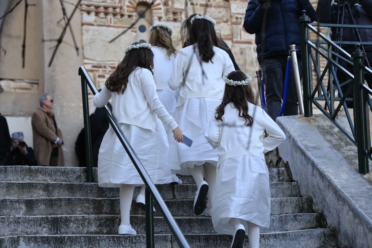 γάμος Ντε Γκρες - Βαρδινογιάννη παρανυφάκια