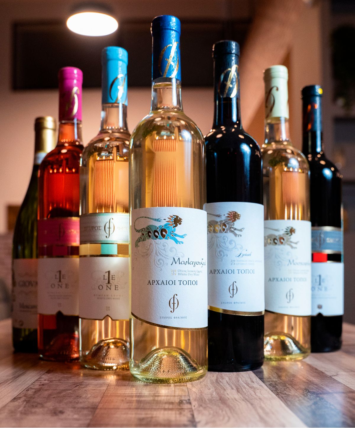 Στο Pizza zeas θα απολαύσετε και εξαιρετικές ετικέτες κρασιών