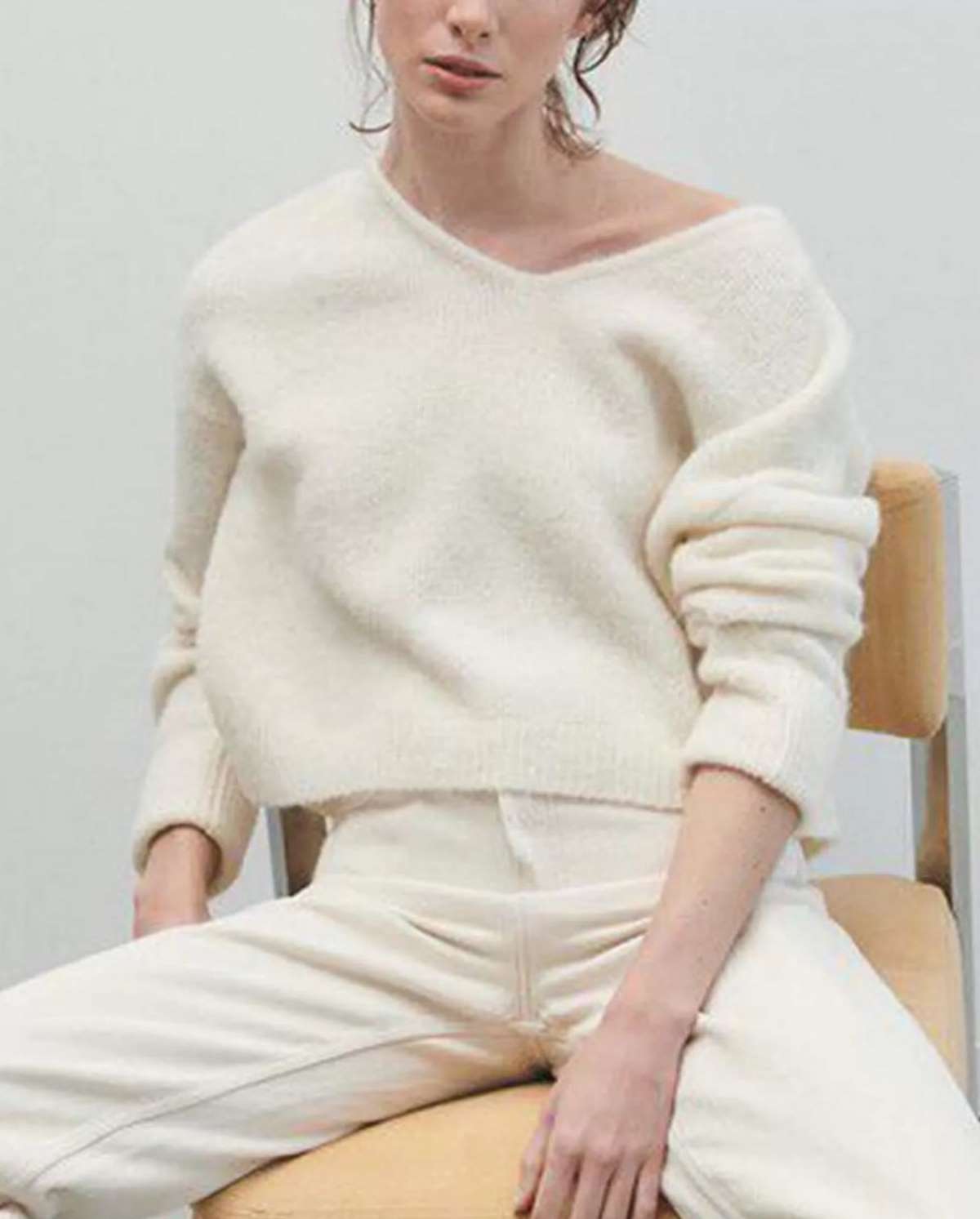 λευκό πουλόβερ favela