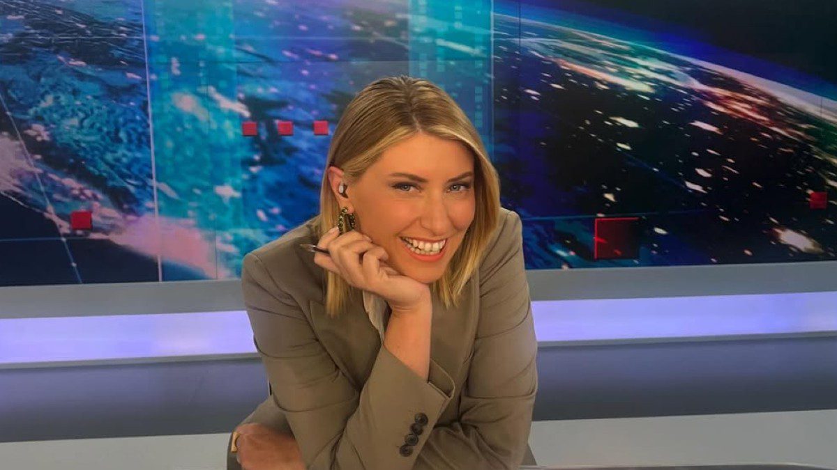 H Σία Κοσιώνη στο πλατό