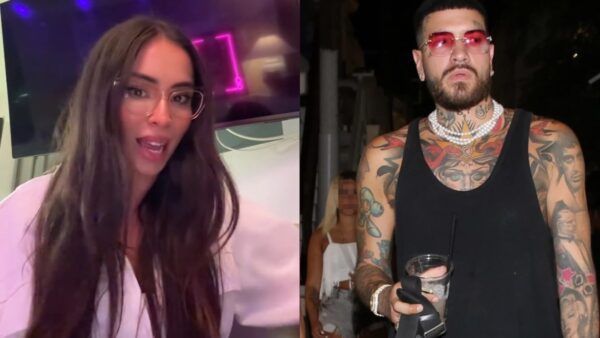 O Snik και η σύντροφός του σε κολάζ