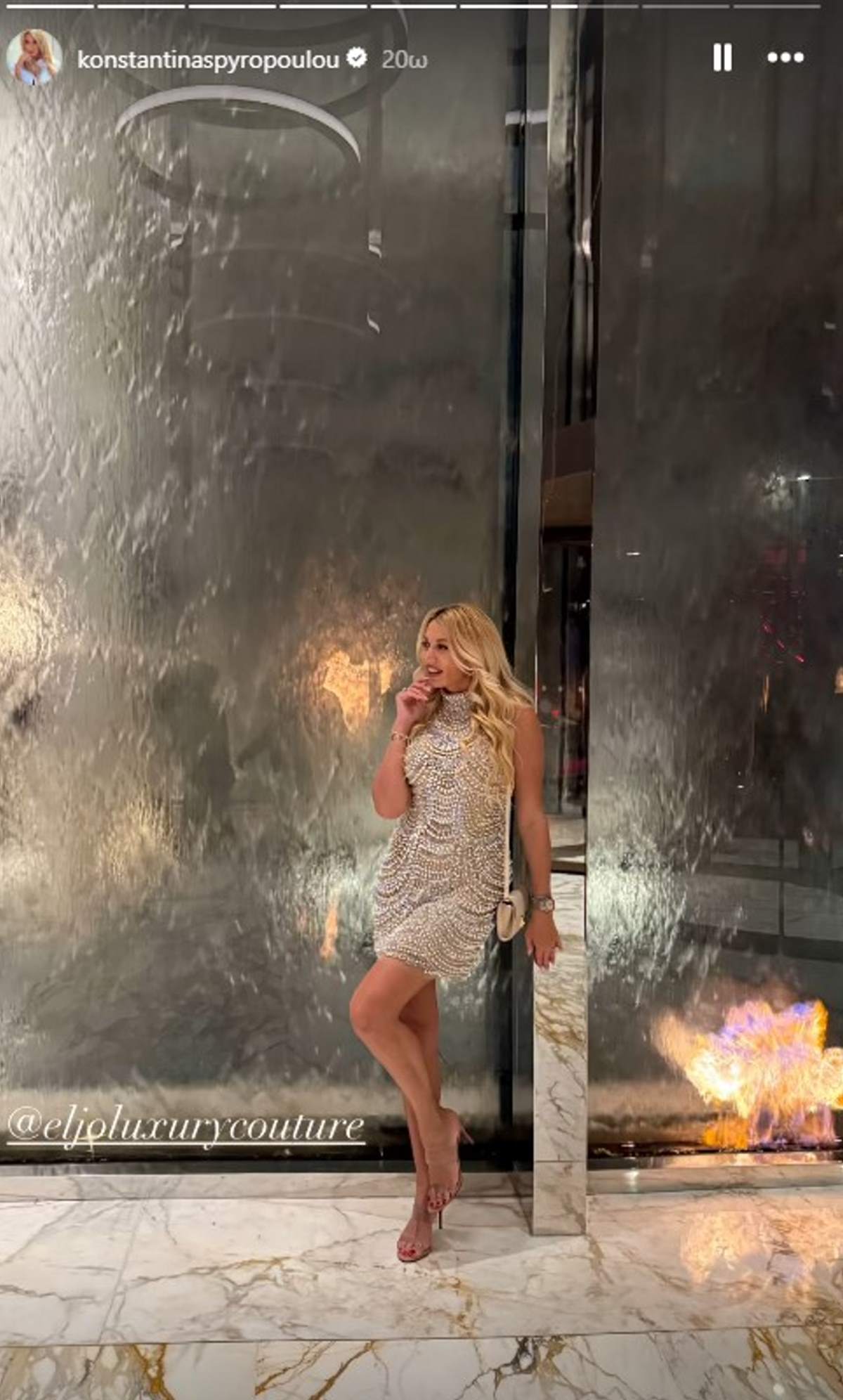 H Κωνσταντίνα Σπυροπούλου στο Ντουμπάι