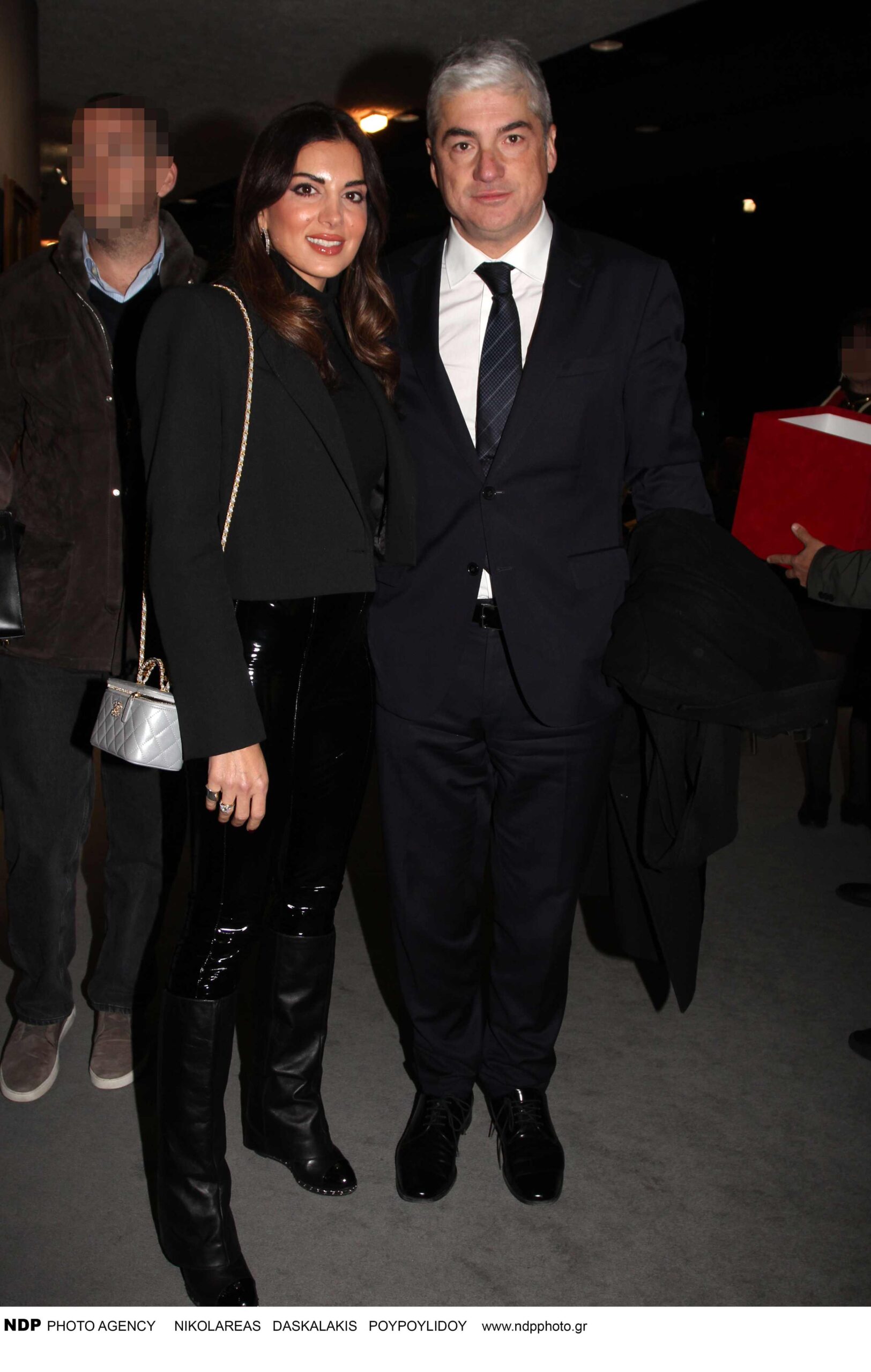 H Σταματίνα Τσιμτσιλή και ο Θέμης Σοφός σε βραδινή έξοδο