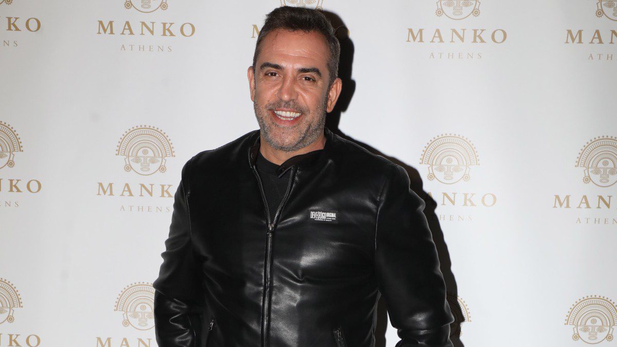 Ο Στέφανος Κωνσταντινίδης σε δημόσια έξοδό του.