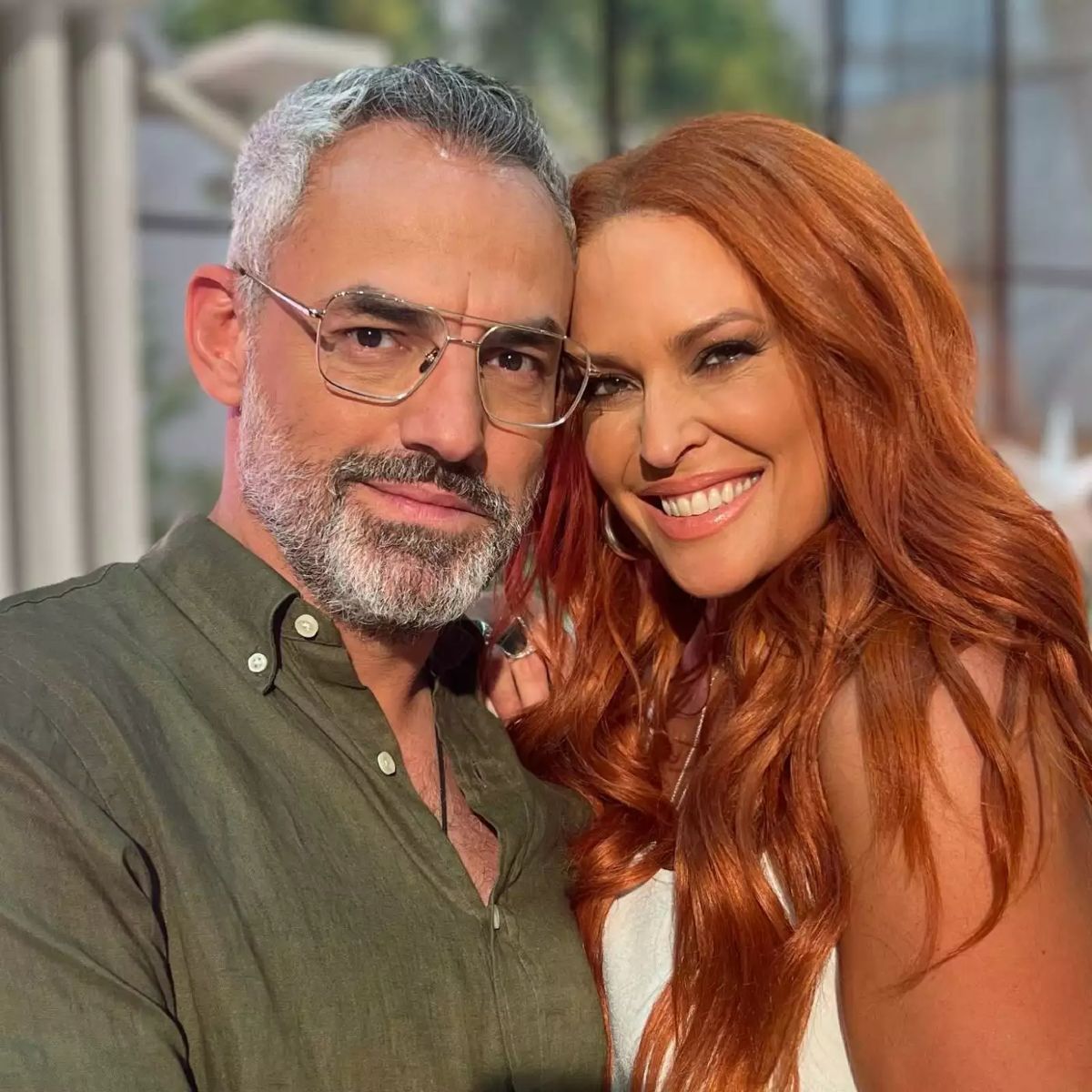 Συρίγος χρηστίδου στο πλατό της εκπομπής Χαμογέλα και πάλι!