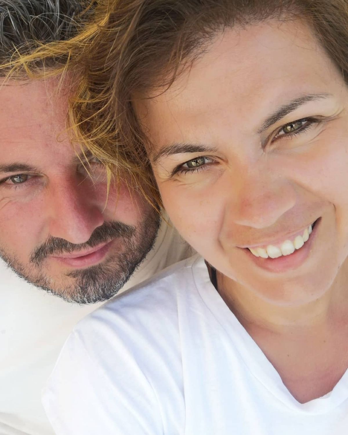 Η Ταμπακάκη με τον άντρα της