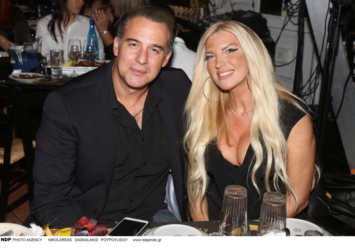 Ο Θάνος Τζάνης και η Άντζυ Καραγιάννη