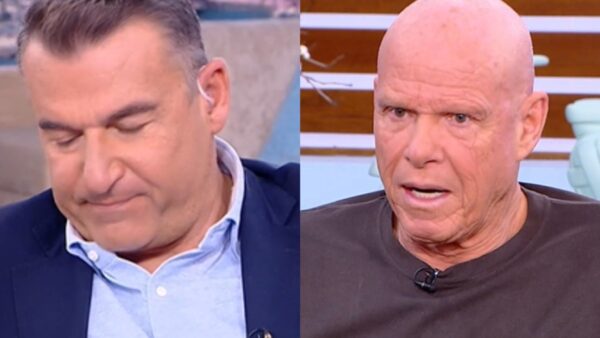 Ο Τζώνη Καλημέρης και ο Γιώργος Λιάγκας στο Πρωινό