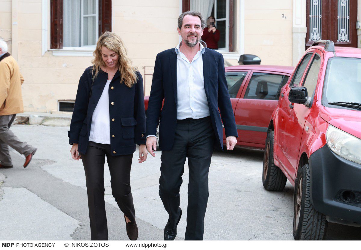 Η Βαρδινογιάννη με τον Νικόλαο Ντε Γκρες