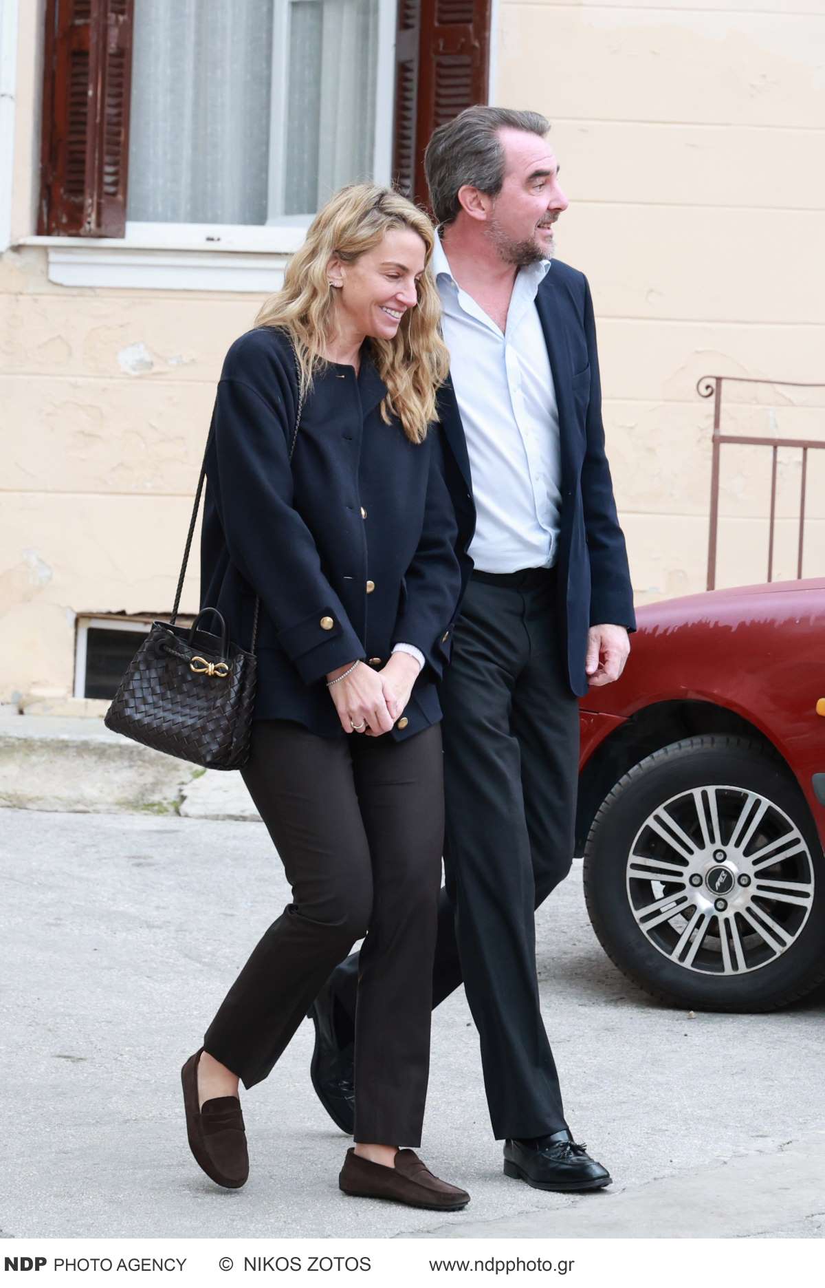 H Χρυσή Βαρδινογιάννη και ο Νικόλαος Ντε Γκρες