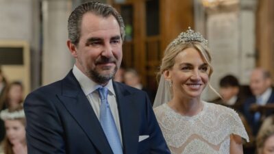 Ο γάμος της Χρυσής Βαρδινογιάννη με τον Νικόλαο Ντε Γκρες