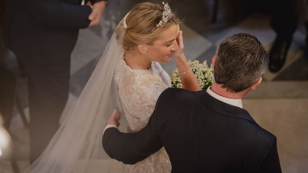 Ο γάμος της Χρυσής Βαρδινογιάννη με τον Νικόλαο Ντε Γκρες