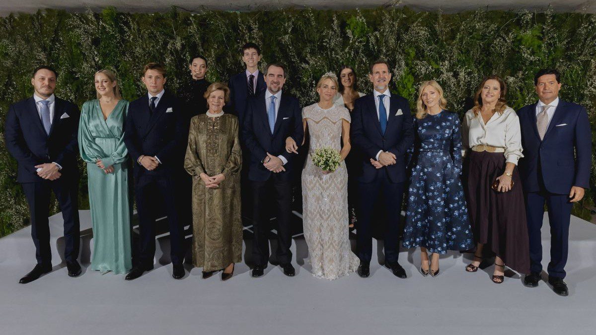 Ο γάμος της Χρυσής Βαρδινογιάννη με τον Νικόλαο Ντε Γκρες