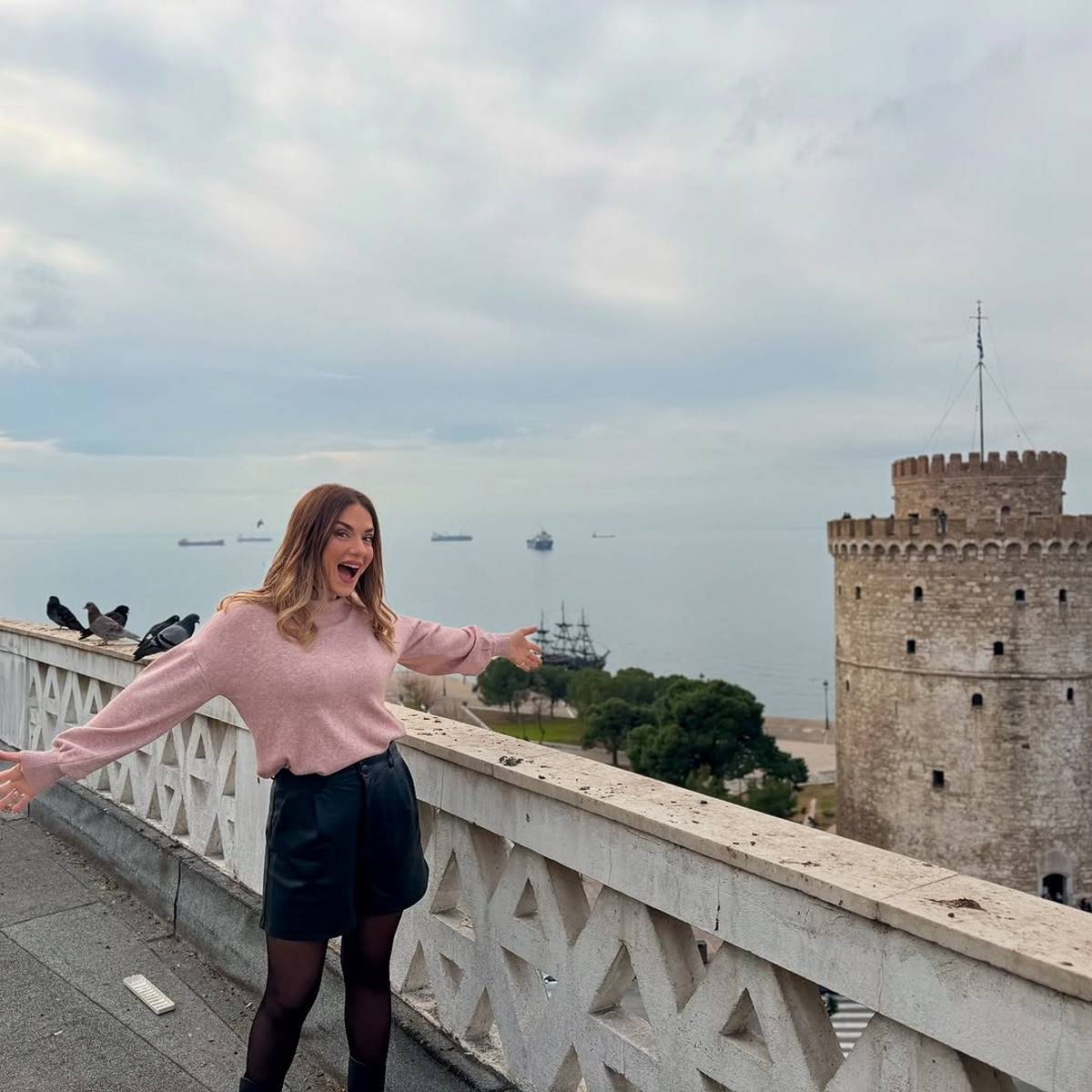 Η Βάσω Λασκαράκη στη Θεσσαλονίκη