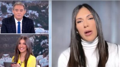 Η Ανθή Βούλγαρη στο Κολινωνία ώρα mega