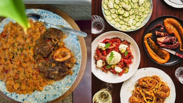 Διάφορα πιάτο από το μαγαζί χονολουλού στη νέα σμύρνη