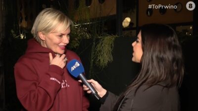 Η Έλενα Χριστοπούλου στην κάμερα του Πρωινό