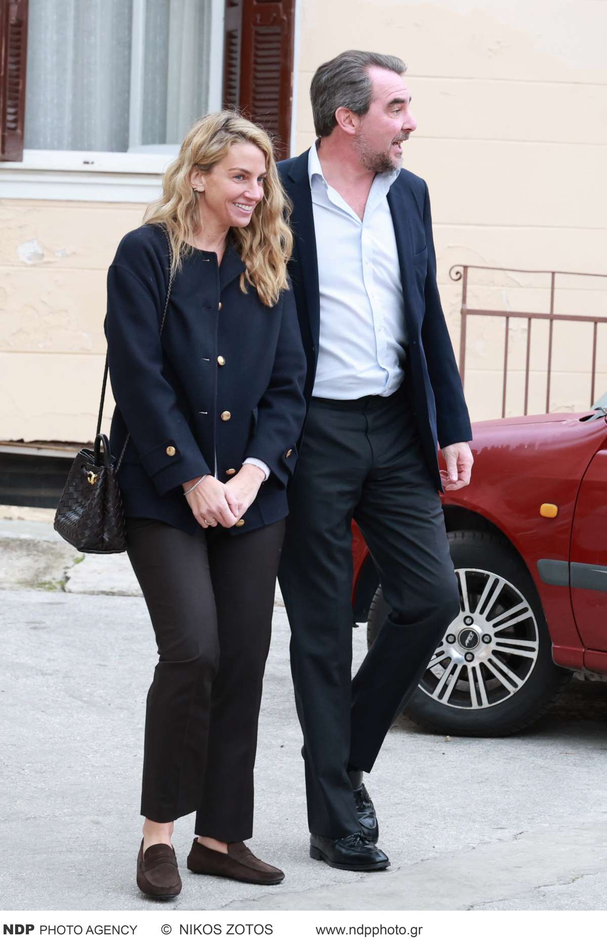 H Χρυσή Βαρδινογιάννη και ο Νικόλαος Ντε Γκρες