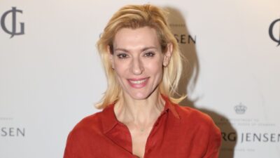 Η Ζέτα Δούκα σε δημόσια έξοδό της.