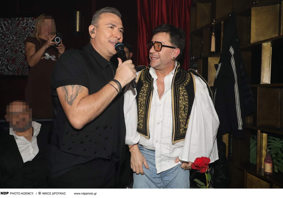 Η εμφάνιση του Γιώργου Μαζωνάκη στην πίστα που προκάλεσε σχόλια