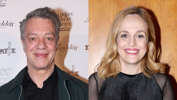 Ο Τσορτέκης και η Μαυρίδου σε εξοδό τους ξεχωριστά «κολάζ»