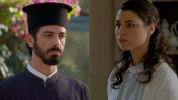 Η Χλόη και ο Νικόλαος στη σειρά Άγιος έρωτας