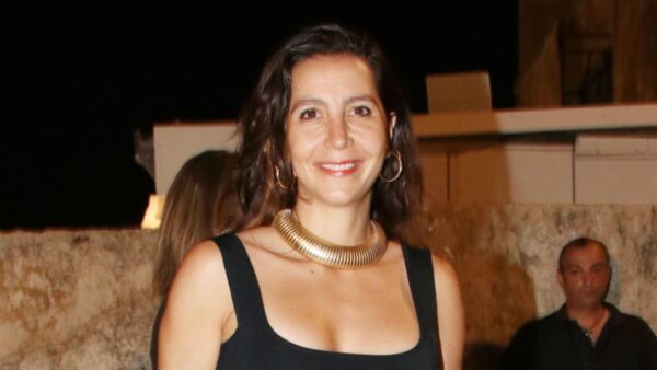 Η Αίθρα Λυκουρέζου σε έξοδό της