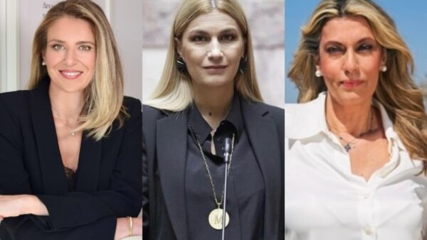 Η Άννα Ευθυμίου, η Σέβη Βελουδάκη και η Άννα Καραμανλή