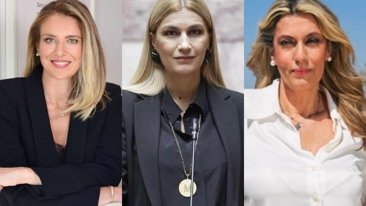 Η Άννα Ευθυμίου, η Σέβη Βελουδάκη και η Άννα Καραμανλή