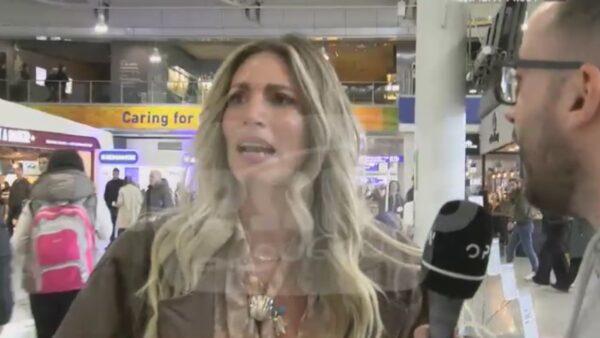 Η Αθηνά Οικονομάκου στην κάμερα της εκπομπής Πρωινό Σουσου