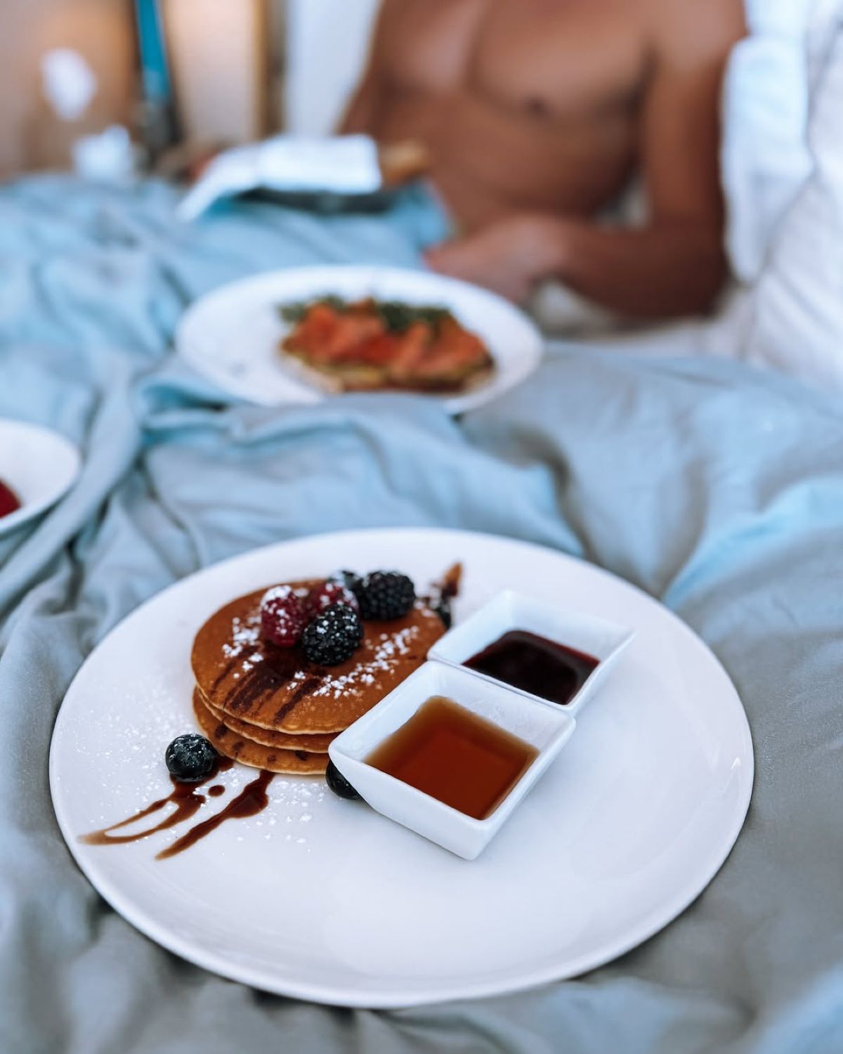 Η ανάρτηση της Αθηνάς Οικονομάκου με τον Μπρούνο Τσερέλα στο Instagram