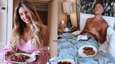 Η ανάρτηση της Αθηνάς Οικονομάκου με τον Μπρούνο Τσερέλα στο Instagram