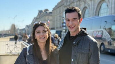 Ο Μιλτιάδης και η Βασιλική στο Παρίσι