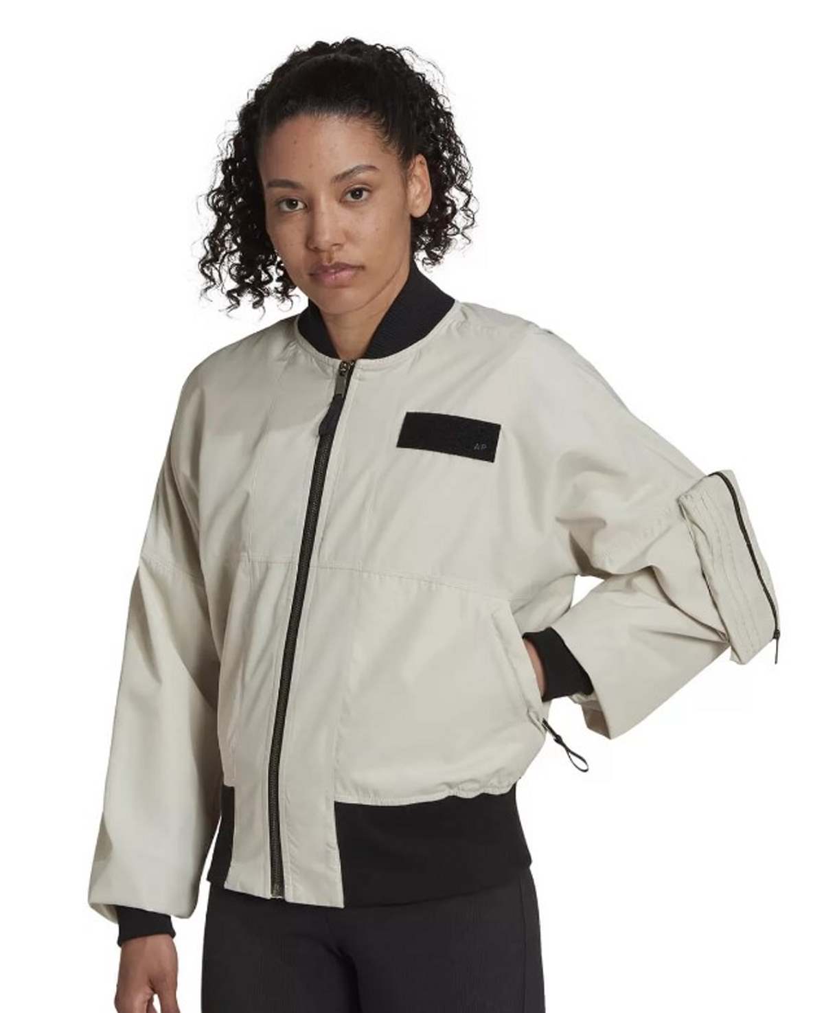 λευκό bomber jacket favela