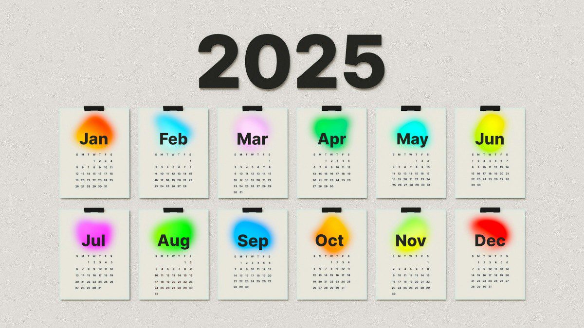 ημερολόγιο για το 2025