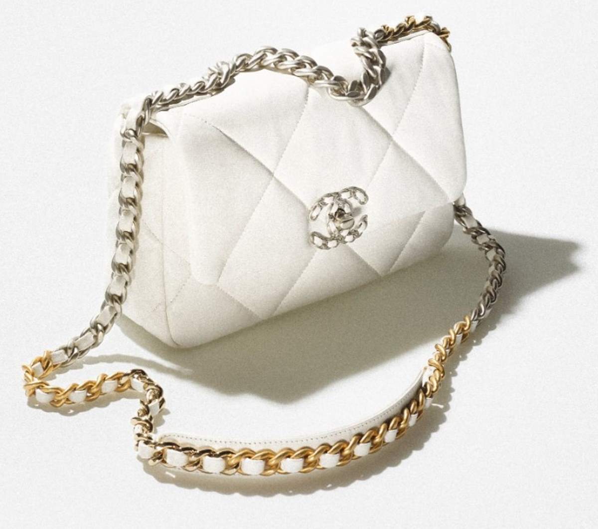 Chanel τσάντα μπεζ