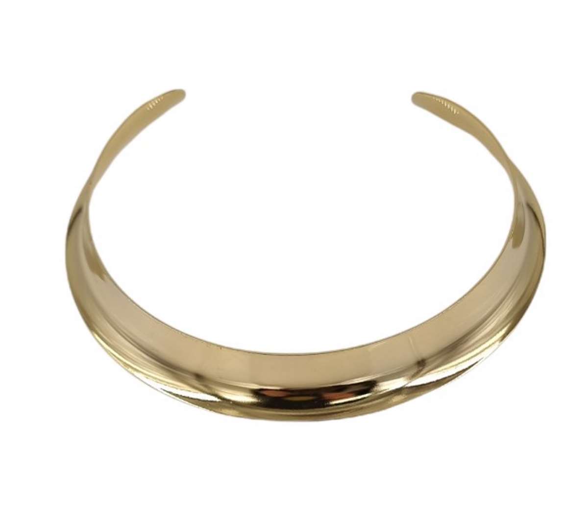 κολιέ κολάρο σε χρυσαφί χρώμα