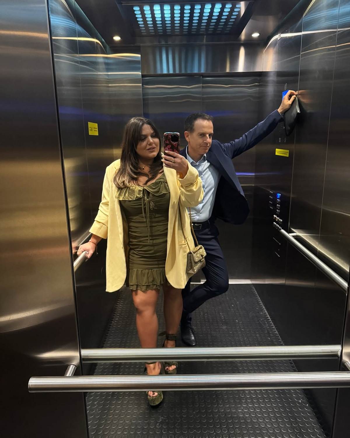 H Δανάη Μπάρκα σε έξοδό της