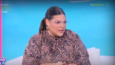 Η Δανάη Μπάρκα στο πάμε δανάη σχολιάζει