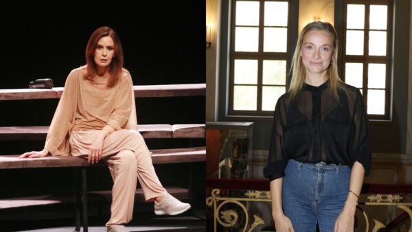 Η Κάτια Δανδουλάκη και η Λένα Δροσάκη