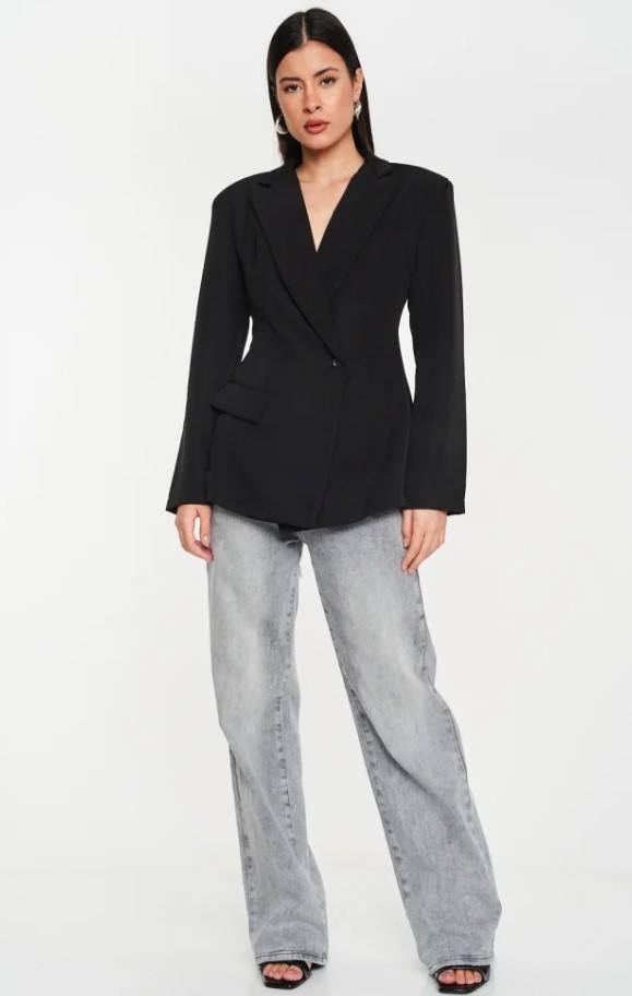 σακάκι μαύρο decoro