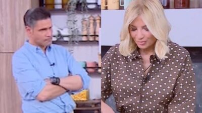 Ο Δημήτρης Ουγγαρέζος και η Φαίη Σκορδά