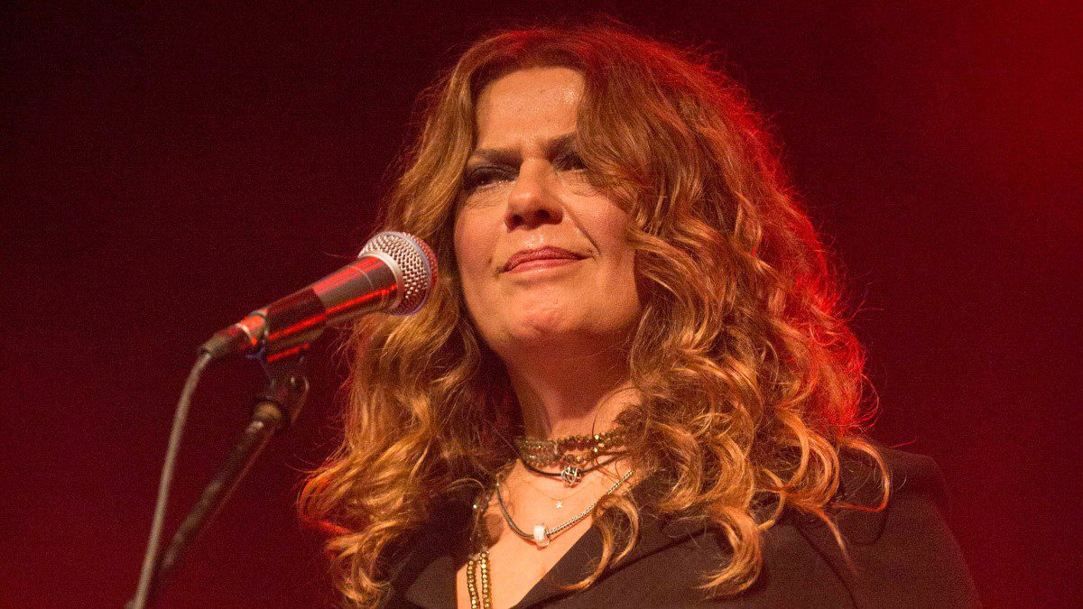 Η Ελένη Τσαλιγοπούλου στη σκηνή