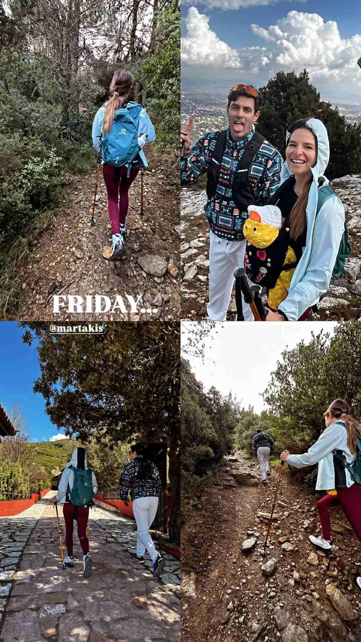 Εριέττα Κούρκουλου πεζοπορία