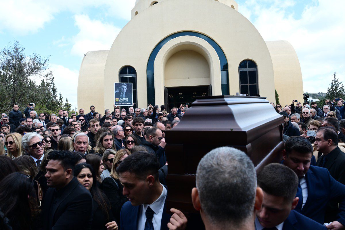 Το φέρετρο του Αλέξη Κούγια