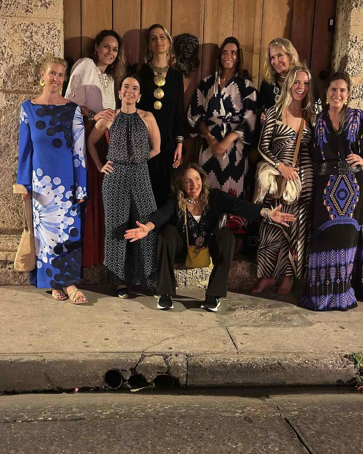 Η Τατιάνα Μπλάντικ στην Κολοβμία με τις φίλες της