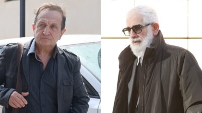 Ο Σπύρος Μπιμπίλας και ο Πέτρος Φιλιππίδης