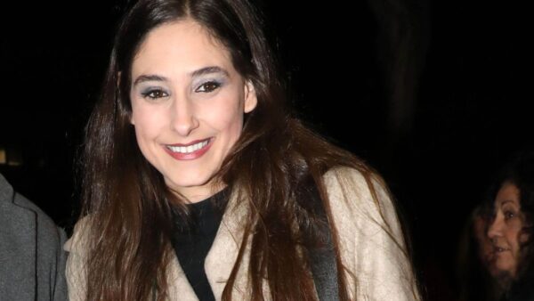 Η Φωτεινή Αθερίδου σε δημόσια εμφάνισή της