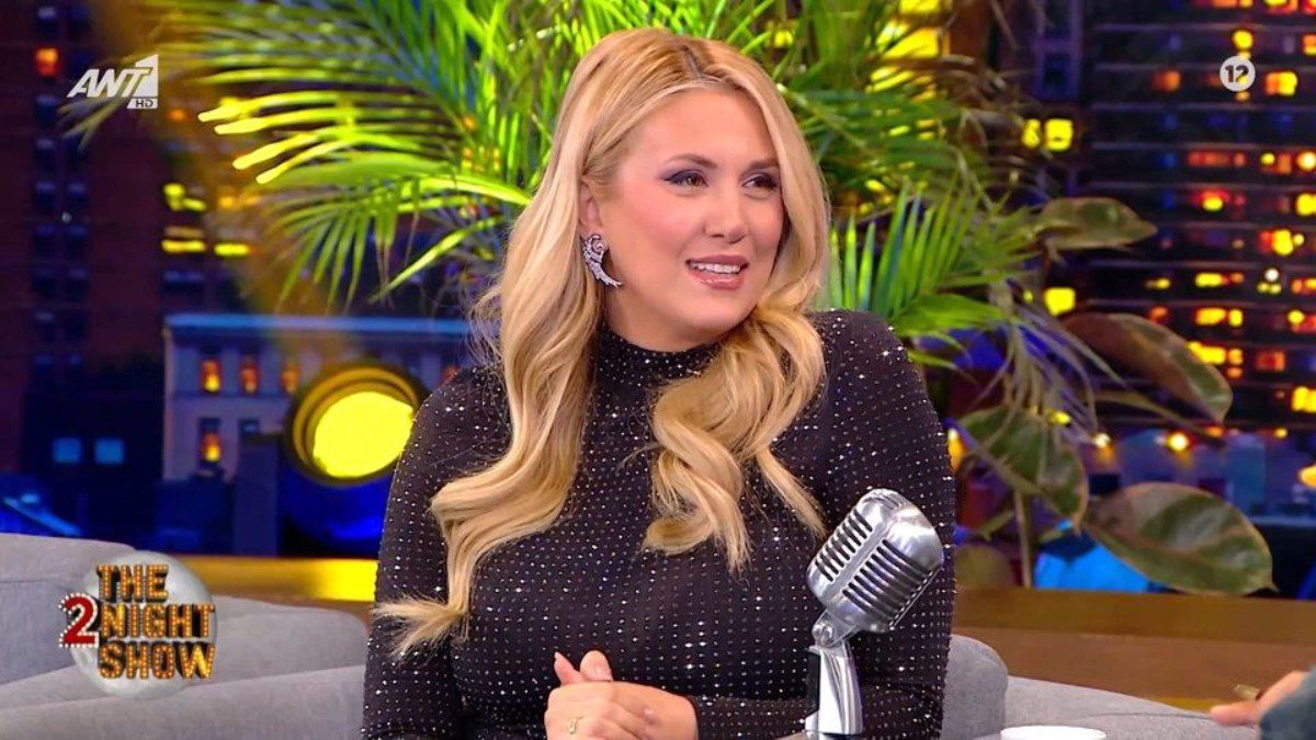Η Φωτεινή Πετρογιάννη στην εκπομπή The 2night show