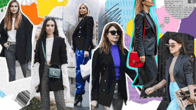 Το μαύρο σακάκι στο street style